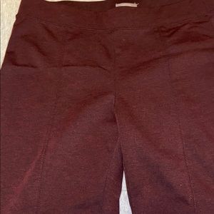 Dark burgundy pull on dress pants
